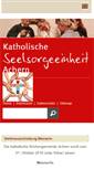 Mobile Screenshot of kath-achern.de